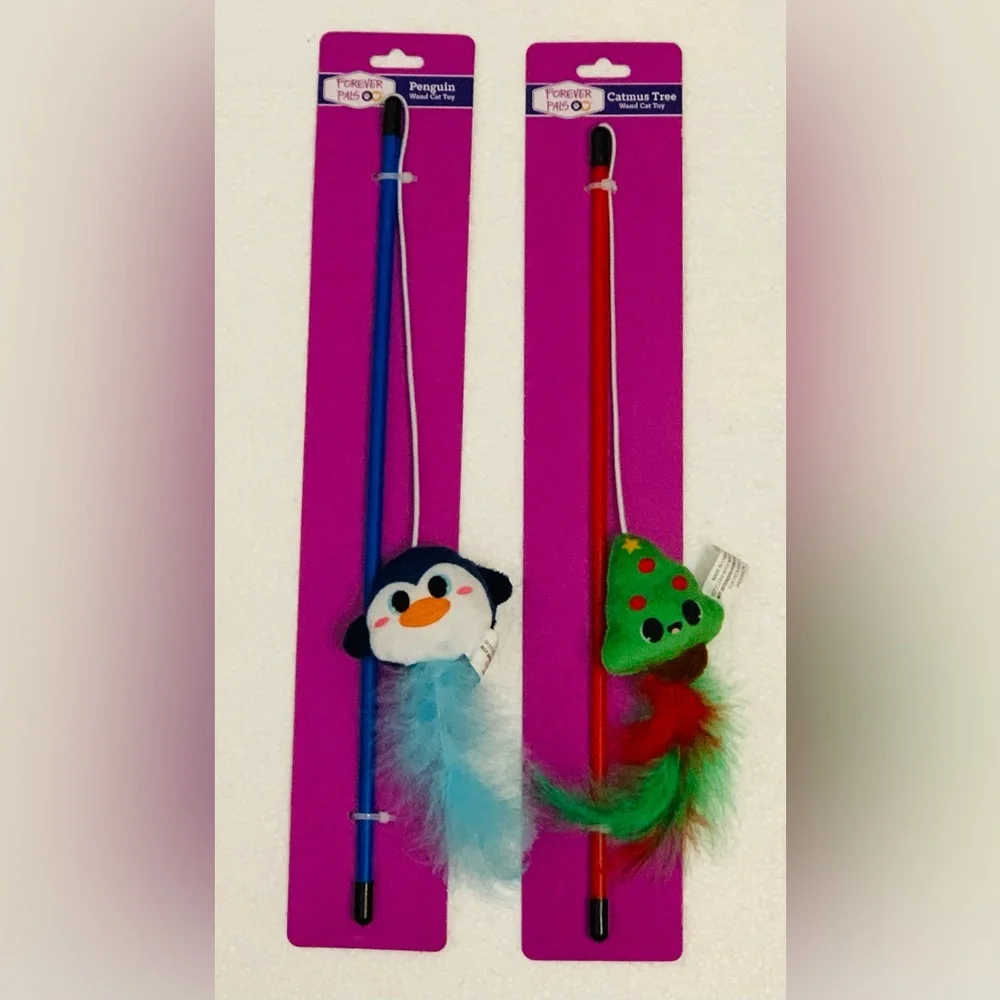 16 pc Forever Pals Festive Cat Toy Set